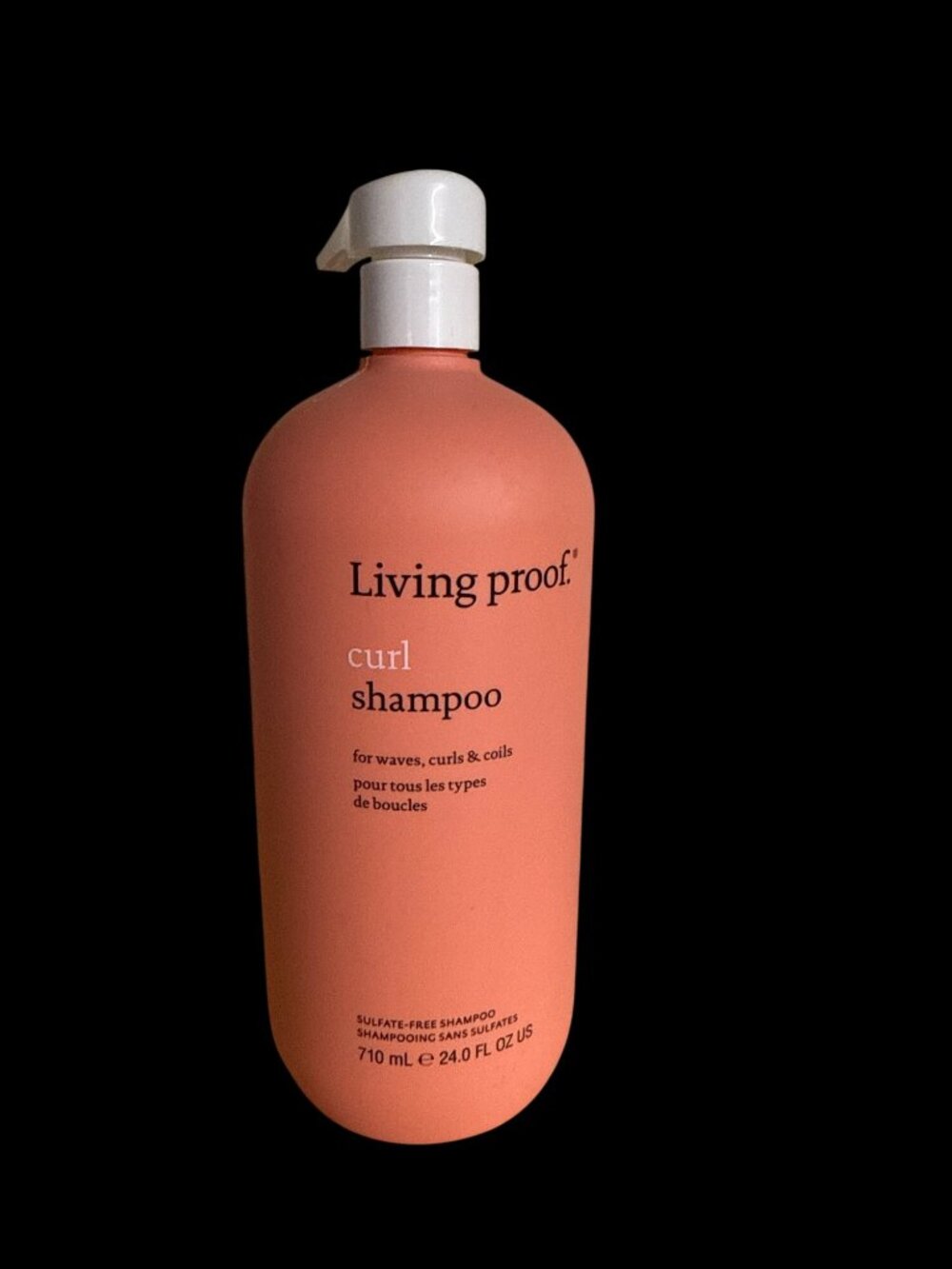 Living Proof Curl Shampoo 24 Fl oz 710 ml Jumbo Size Sulfate‑Free New